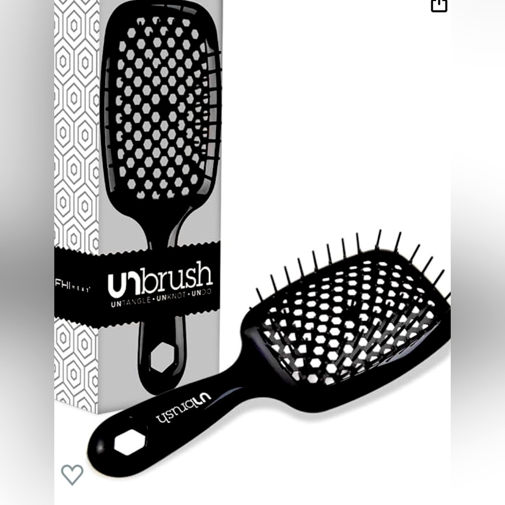 Original FHI HEAT® UNbrush® Wet & Dry Detangling Hair Brush - New